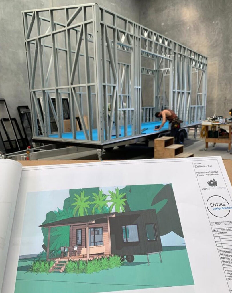 tiny home building