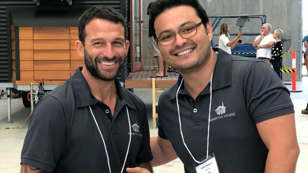 Thiago and Fabio From Aussie Tiny Houses
