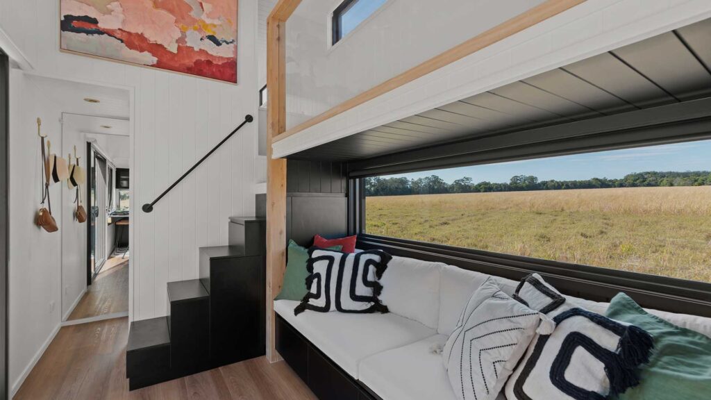 tiny home living space