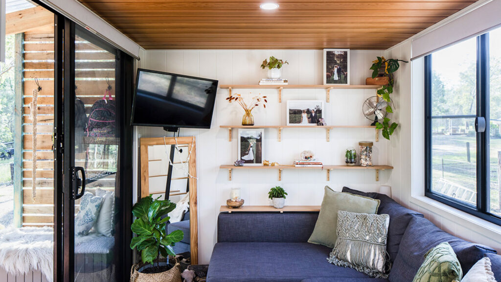 Tiny House Interior Design - Living Room