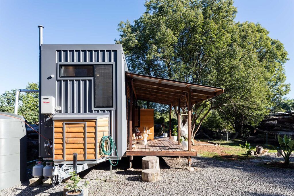 Tiny House gas hot water system