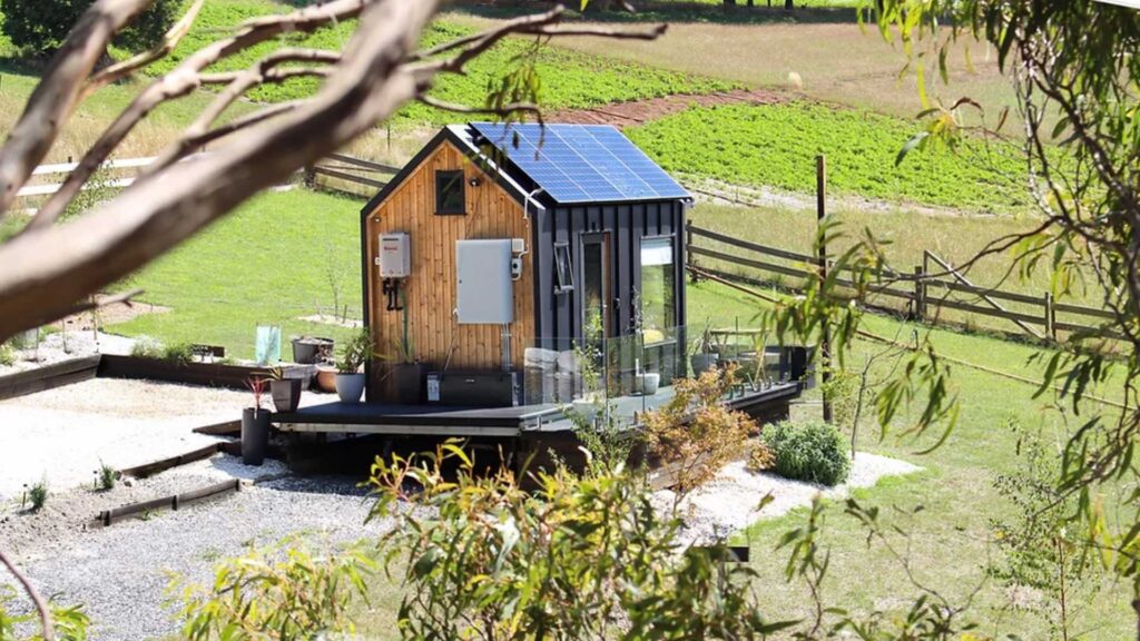 Compass Hut Tiny House Accommodation in Tasmania