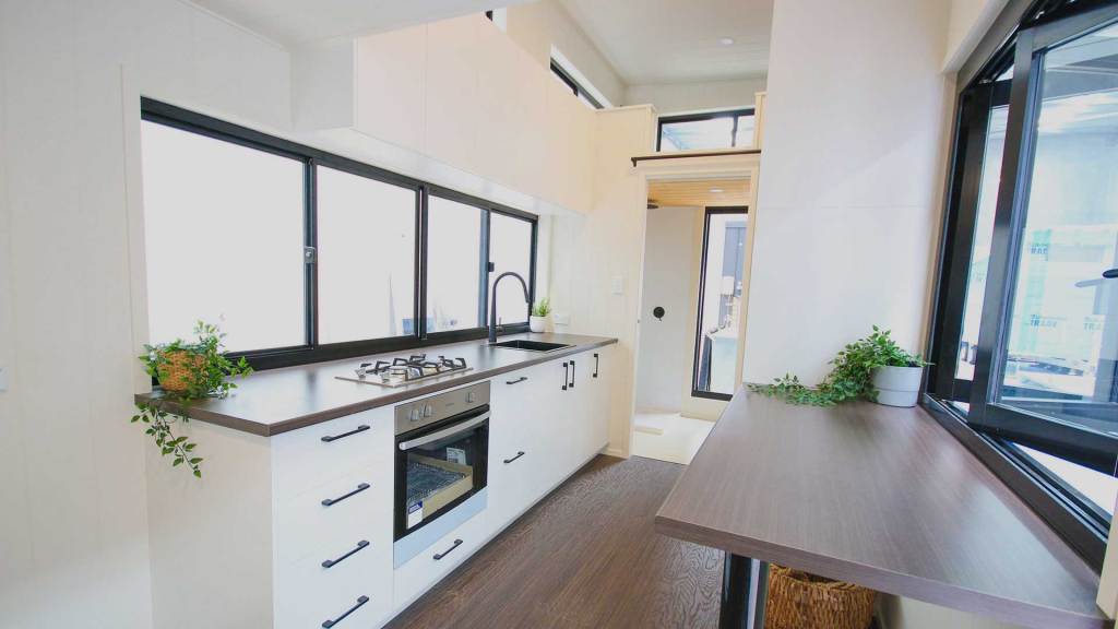 Tiny House Interior - 2.7m kitchen bench