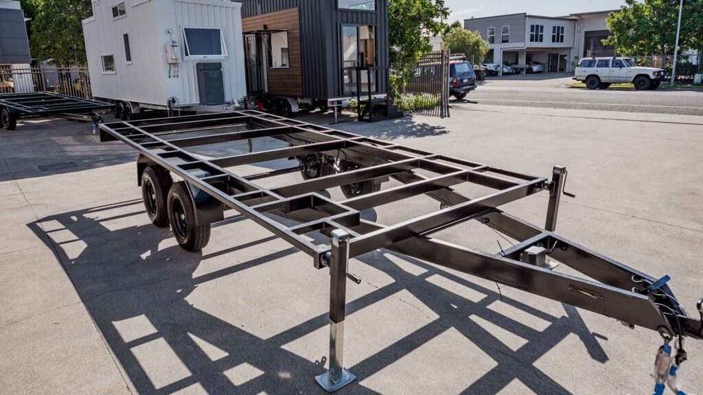 purpose-built tiny house trailer